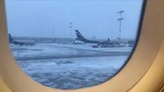 Взлёт. Шереметьево. НордВинд. Airbus 321. Takeoff. Sheremetyevo airport.
