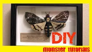 Silence Of The Lambs Moth - DIY Death's Head Hawk Moth Tutorial