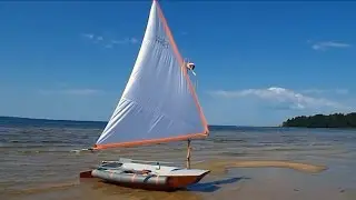 Dinghy Sailing Holidays: Under Lateen Sail - Part 2 / Швертбот с надувным фальшбортом
