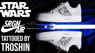 TROSHIN x SHOE SURGEON collab STAR WARS AIR FORCE 1