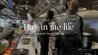Day in the life of a Chef in Seattle|เปิดร้านอาหาร | เบื้องหลังทำโฆษณาร้านอาหาร Noi Thai #37