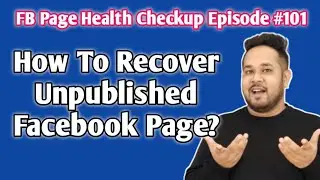 How to recover unpublished facebook page 2020 | You do not have access to your publishing privileges