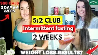 I tried the 5:2 CLUB for 2 weeks *WOW* My RESULTS intermittent fasting ft. Nutriseed