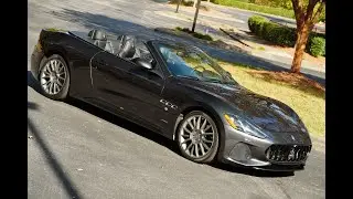 Measuring smiles per miles in a Maserati GranCabrio MC Sport Line