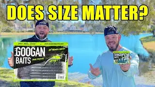 Jr Googan Baits vs Big Googan Baits!