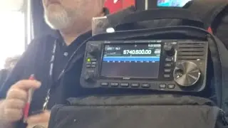 Hamvention Day 1 - Icom  Booth
