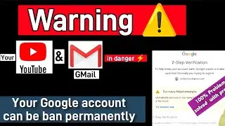 Warning ⚠️ Google users account can be lost forever