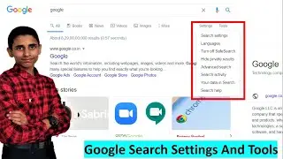 Google search settings and tools | about google search tools and settings | google search
