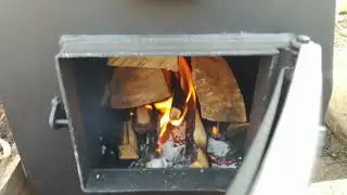 Печь длительного горения.