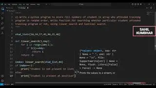 SPPU DSL/FDS Experiment no.4 Group B || Python Program