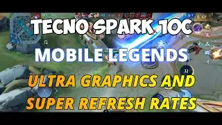 Mobile Legends in Tecno Spark 10C