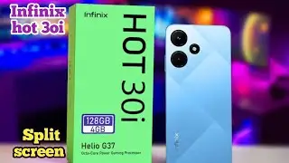 How To Enable Split Screen In Infinix Hot 30i, Dual Screen Create In Infinix Hot 30i,  Split Screen