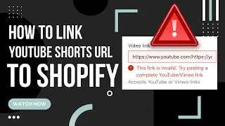 How to link youtube shorts to shopify stores
