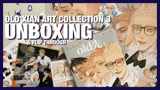 Old Xian Art Collection 3 | AliExpress Unboxing | 19 Days Art Book Haul and Flip Through