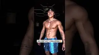 300 rep HIIT challenge // 3 rounds 20 reps each exercise with 2-3 minute rest per round
