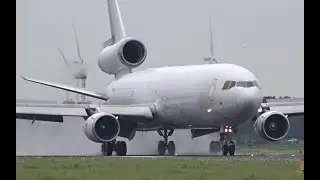 WGA MD-11 beautiful touchdown at Schiphol