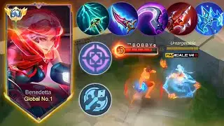 REASON WHY YOU SHOULD BUILD WINTER CROWN!? | BENEDETTA MOBILE LEGENDS