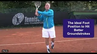 Tennis Tip - Align your Foot Properly for Better Groundstrokes