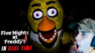 They are actually MOVING NOW... | Five Nights at Freddy’s in Real Time (DEMO/BETA)