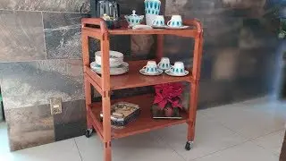 Tenon and Open Mortise, Service Cart