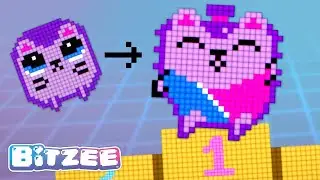 Watch Bitzee hedgehog win the gold medal!