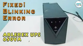 FIXED! Blinking Error Ablerex UPS 650VA | PinoyTechs (Tagalog)