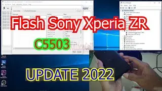 Tutorial Flash Sony Xperia ZR (C5503) Update Work
