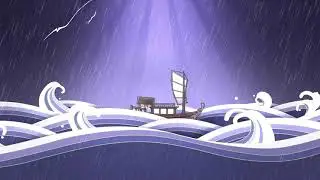 Genshin Impact Clip - Mysterious Voyage storm, no buttons no sound (4k)