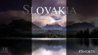 Slovakia 4K Scenic Relaxation Drone Film | 🇸🇰 Slovakia Nature Video | Tatras Mountains | #Shorts