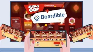 PLAY IMMERSIVE SUSHI GO ON BOARDIBLE!
