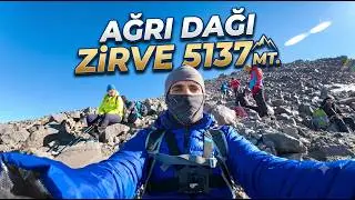 Ağrı (Ararat) Dağı Zirve 5137 mt. (Ağrı Dağı'na 1 Günde Vurkaç Tekniğiyle Tırmanmak!)