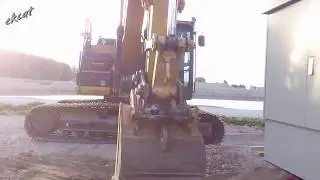Cable trench | Cable laying in the ground Cat 320EL