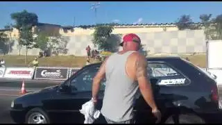 Treino Livre Interlagos Gol Turbo puxada 8,1 seg