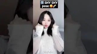 CUTE SELFIE POSE in Korea, Japan, China 🇨🇳🇰🇷🇯🇵 
