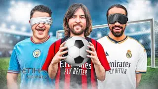 فوتبال با چشم بسته😂⚽