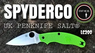 Spyderco UK Penknife Salt Folding Knife 3