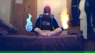 SUPER POWER | Fire in hand Sony Vegas