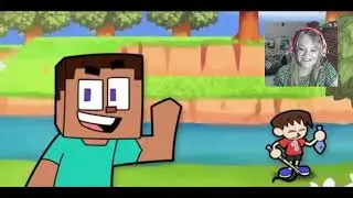 Steve vs Aldeano   Épicas Batallas de Rap del Frikismo   Keyblade   💖 REACCIÓN 💖
