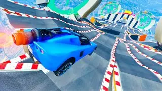 GTA 5 MEGA RAMP GAMEPLAY ▸ No Copyright Gameplay for TikTok & YouTube | 4K 60fps | 514