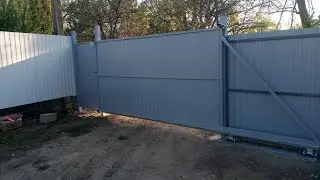 откатные ворота