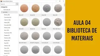 Curso Básico Encape - Aula 04 - Biblioteca de Materiais do Enscape