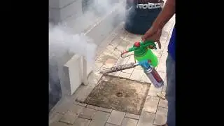 Homemade fogging machine