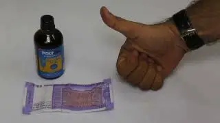 Protect your Rupee Note & remove Superglue from it instantly | Debonder Plus Superglue Remover