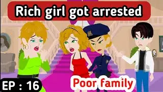Poor family part 16 | English story | Learn English | English animation | Sunshine English
