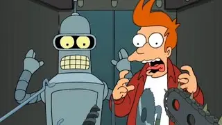 Futurama but there is absolutely zero context