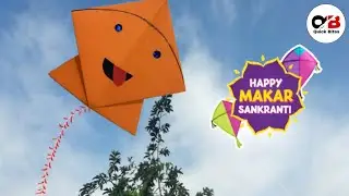 Celebrate Makar Sankranti with Origami Kite Craft | DIY Paper Kite Tutorial #kidscraft #kids
