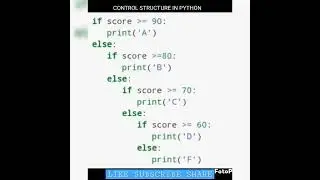 🎛️ | PYTHON CONTROL STRUCTURE 🛂 | 