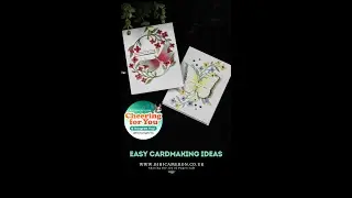 Easy Butterfly ands Dragonfly Die-Cut Cards SSS