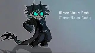 Move Your Body animation meme trend