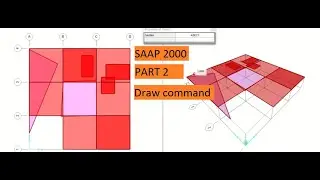 saap 2000|PART 2 |DRAW COMMAND|civil engineering|hindi |urdu